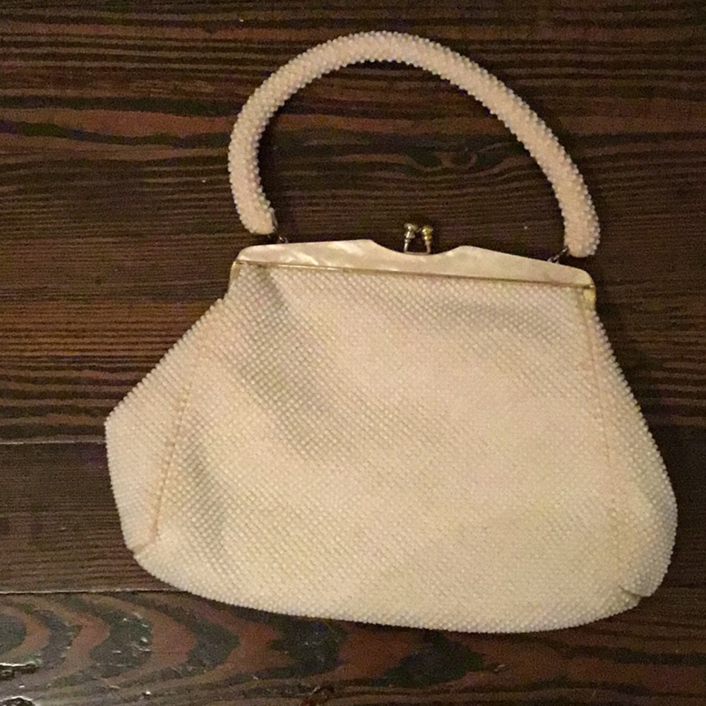 Vintage EUC La Regale Hand Made Beaded Purse